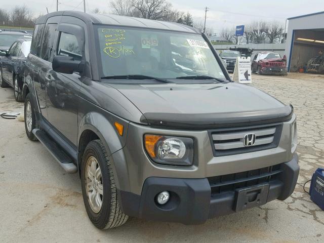 5J6YH28778L006410 - 2008 HONDA ELEMENT EX GRAY photo 1