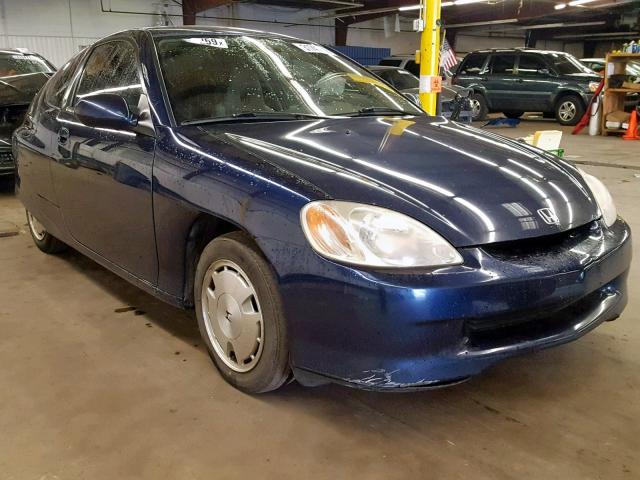 JHMZE14706S000534 - 2006 HONDA INSIGHT BLUE photo 1