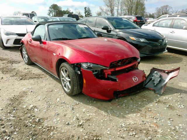 JM1NDAB78H0121039 - 2017 MAZDA MX-5 MIATA RED photo 1