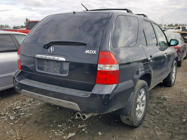 2HNYD18841H519003 - 2001 ACURA MDX TOURIN BLACK photo 4