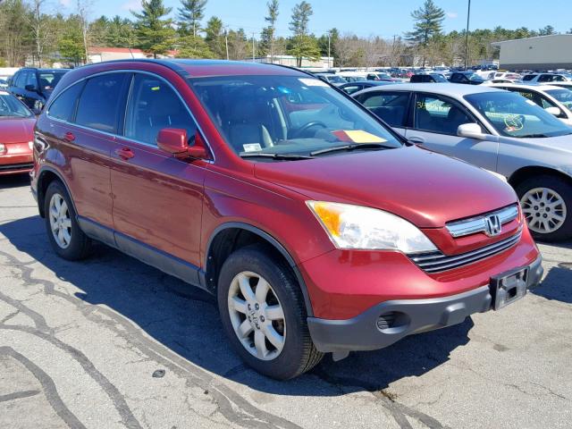 JHLRE48797C068956 - 2007 HONDA CR-V EXL MAROON photo 1