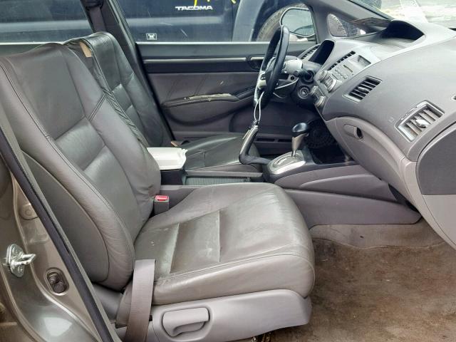 2HGFA16998H338167 - 2008 HONDA CIVIC EXL 灰色 照片 5