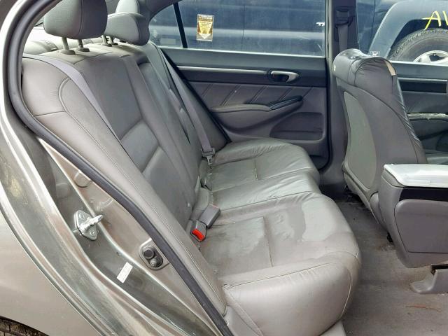 2HGFA16998H338167 - 2008 HONDA CIVIC EXL 灰色 照片 6