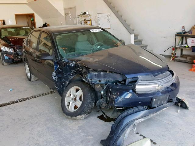 1G1ZT52895F315066 - 2005 CHEVROLET MALIBU LS BLUE photo 1
