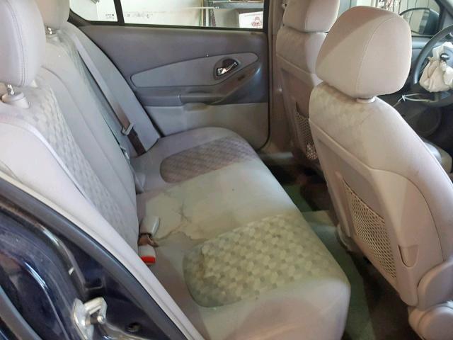 1G1ZT52895F315066 - 2005 CHEVROLET MALIBU LS BLUE photo 6