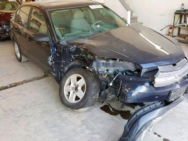 1G1ZT52895F315066 - 2005 CHEVROLET MALIBU LS BLUE photo 9