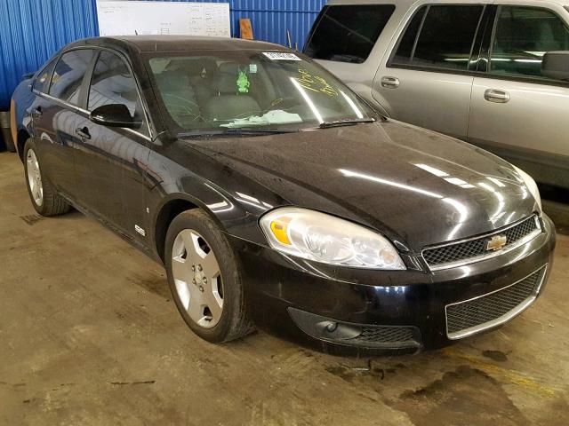 2G1WD58C689269897 - 2008 CHEVROLET IMPALA SUP Қара фото 1