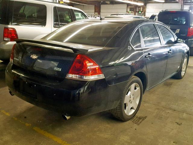 2G1WD58C689269897 - 2008 CHEVROLET IMPALA SUP Қара фото 4