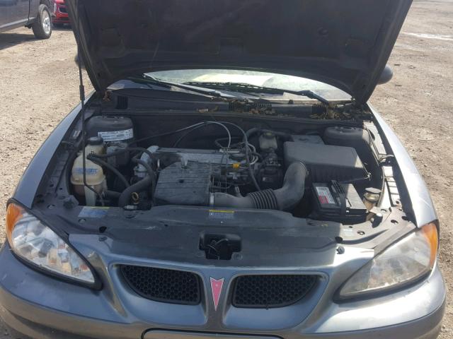 1G2NF52F83C168348 - 2003 PONTIAC GRAND AM S GRAY photo 7