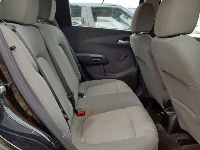 1G1JA6SHXC4204544 - 2012 CHEVROLET SONIC LS 黑色 照片 6