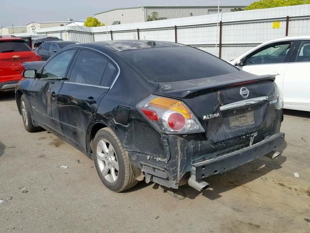 1N4CL21E79C191511 - 2009 NISSAN ALTIMA HYB BLACK photo 3