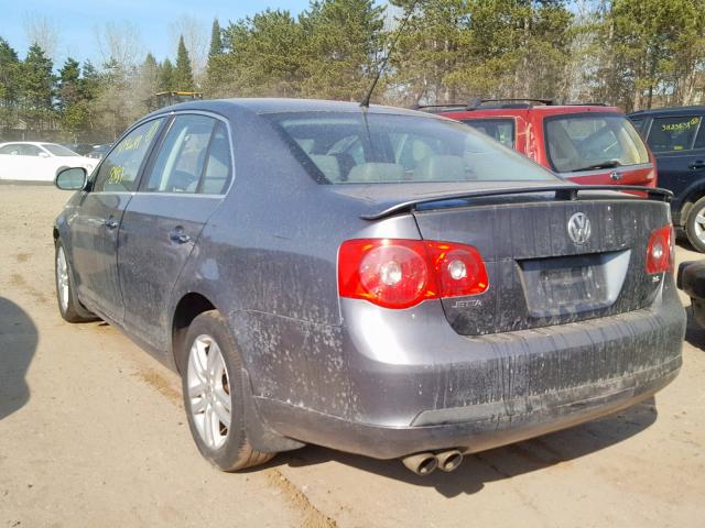 3VWEF81K87M163146 - 2007 VOLKSWAGEN JETTA WOLF SILVER photo 3