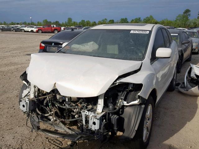 JM3ER293790236590 - 2009 MAZDA CX-7 WHITE photo 2