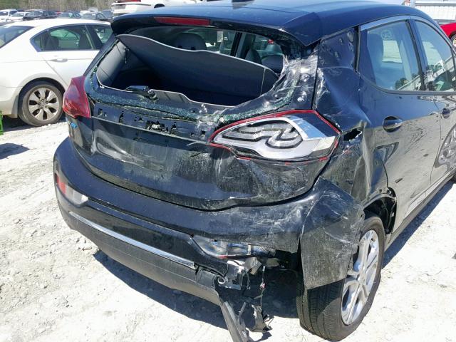 1G1FY6S04K4112873 - 2019 CHEVROLET BOLT EV LT BLACK photo 9