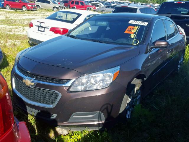 1G11C5SL4FF156976 - 2015 CHEVROLET MALIBU 1LT PURPLE photo 2