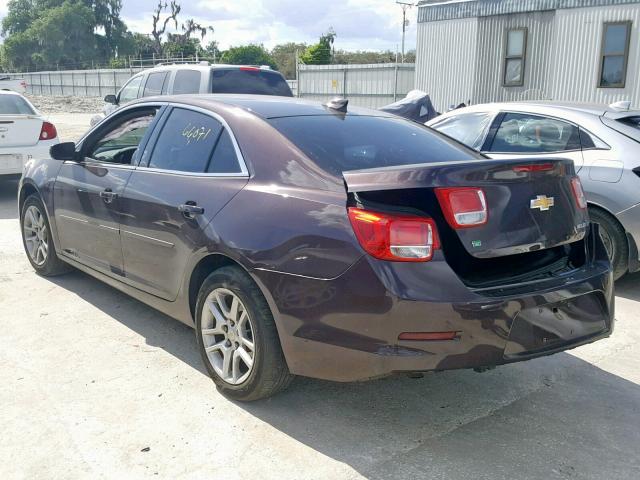 1G11C5SL4FF156976 - 2015 CHEVROLET MALIBU 1LT PURPLE photo 3