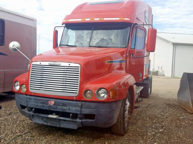 1FUJBBCG73LK49281 - 2003 FREIGHTLINER CONVENTION RED photo 2