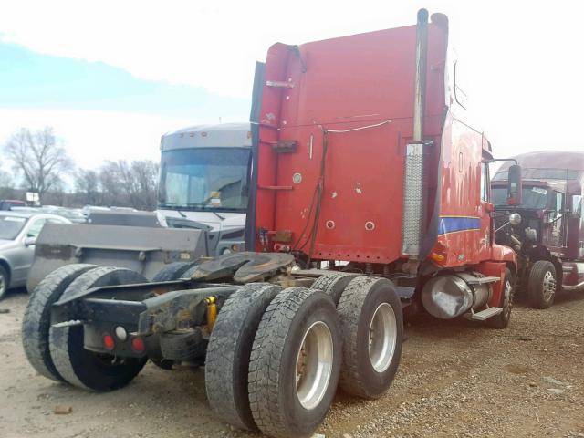 1FUJBBCG73LK49281 - 2003 FREIGHTLINER CONVENTION RED photo 4