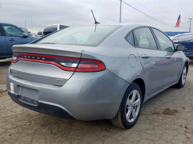 1C3CDFBB9FD140508 - 2015 DODGE DART SXT GRAY photo 4