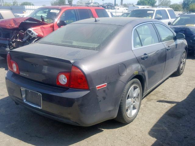 1G1ZD5EB8A4160097 - 2010 CHEVROLET MALIBU 2LT CHARCOAL photo 4