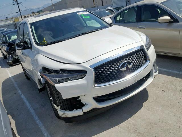 5N1DL0MNXKC506642 - 2019 INFINITI QX60 LUXE WHITE photo 1