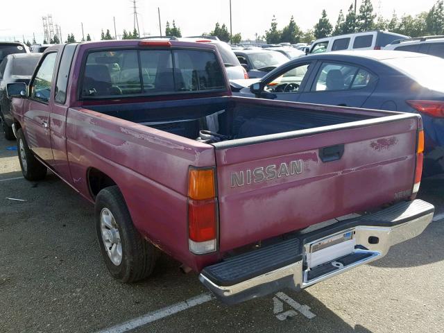 1N6HD16SXSC369789 - 1995 NISSAN TRUCK KING PURPLE photo 3