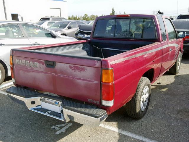 1N6HD16SXSC369789 - 1995 NISSAN TRUCK KING PURPLE photo 4