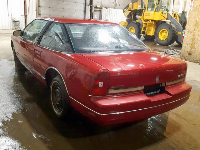 1G3WH14W9JD385771 - 1988 OLDSMOBILE CUTLASS SU RED photo 3