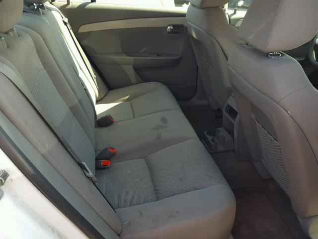 1G1ZA5EUXBF358423 - 2011 CHEVROLET MALIBU LS WHITE photo 6
