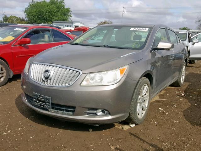 1G4GC5EC4BF164319 - 2011 BUICK LACROSSE C TAN photo 2