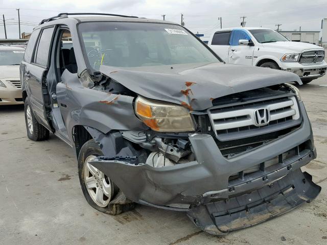 5FNYF18288B022581 - 2008 HONDA PILOT VP GRAY photo 1