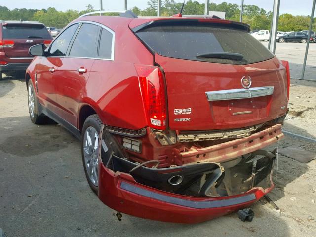 3GYFNBE35CS653585 - 2012 CADILLAC SRX PERFOR RED photo 3