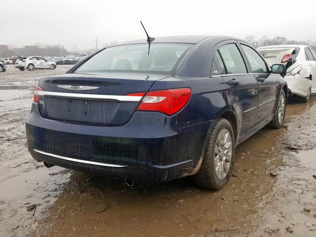 1C3CCBAG5CN246212 - 2012 CHRYSLER 200 LX  photo 4