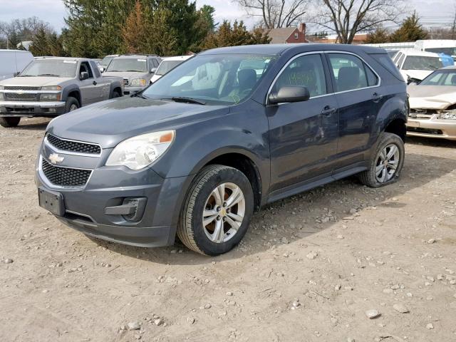 2CNALBEC6B6393261 - 2011 CHEVROLET EQUINOX LS GRAY photo 2