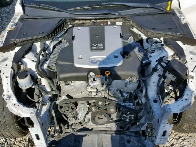 JN1BV7AP6FM332236 - 2015 INFINITI Q50 BASE WHITE photo 7