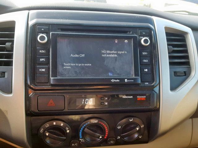 5TFJU4GN0EX054124 - 2014 TOYOTA TACOMA DOU BLUE photo 9