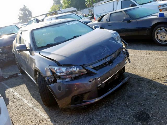 JTKJF5C78D3061585 - 2013 TOYOTA SCION TC GRAY photo 1