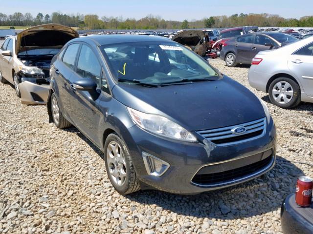 3FADP4CJ4BM157254 - 2011 FORD FIESTA SEL GRAY photo 1