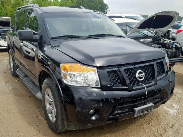 5N1AA0ND1EN605406 - 2014 NISSAN ARMADA SV BLACK photo 1