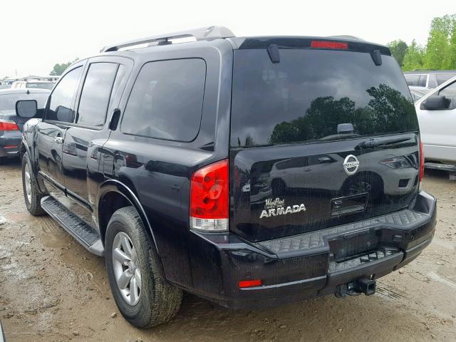 5N1AA0ND1EN605406 - 2014 NISSAN ARMADA SV BLACK photo 3