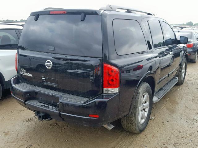 5N1AA0ND1EN605406 - 2014 NISSAN ARMADA SV BLACK photo 4