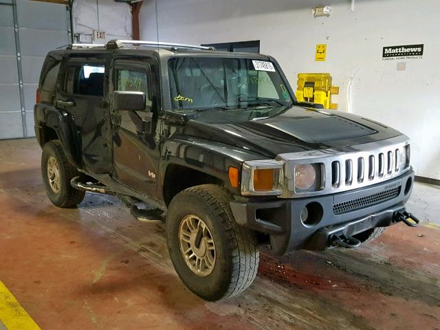 5GTDN136868163460 - 2006 HUMMER H3 BLACK photo 1