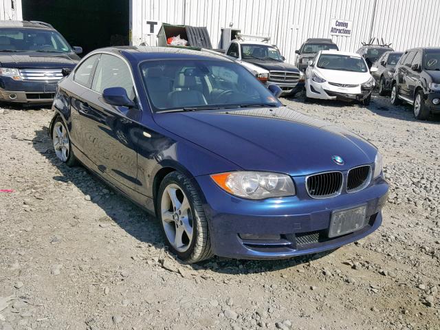 WBAUP9C56BVL90923 - 2011 BMW 128 I BLUE photo 1