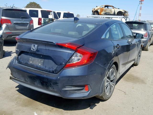 2HGFC1F74HH635467 - 2017 HONDA CIVIC EXL CHARCOAL photo 4