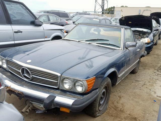 10704412029065 - 1976 MERCEDES-BENZ 400 BLUE photo 2