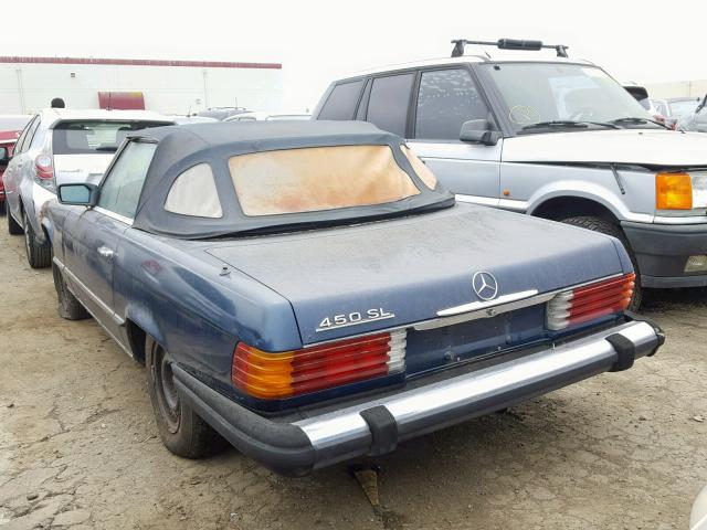 10704412029065 - 1976 MERCEDES-BENZ 400 BLUE photo 3