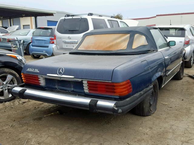 10704412029065 - 1976 MERCEDES-BENZ 400 BLUE photo 4