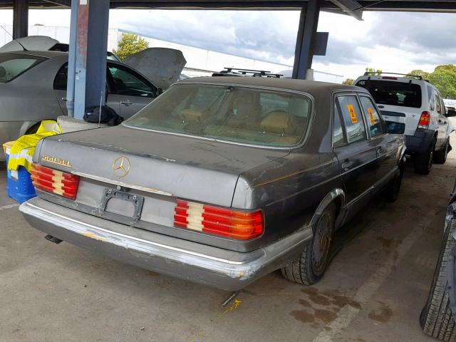 WDBCA39E0LA528693 - 1990 MERCEDES-BENZ 560 SEL BLUE photo 4