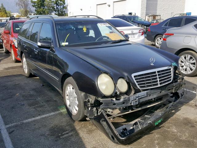 WDBJH65J02B460380 - 2002 MERCEDES-BENZ E 320 BLACK photo 1