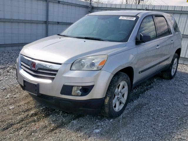 5GZER13728J159813 - 2008 SATURN OUTLOOK XE SILVER photo 2